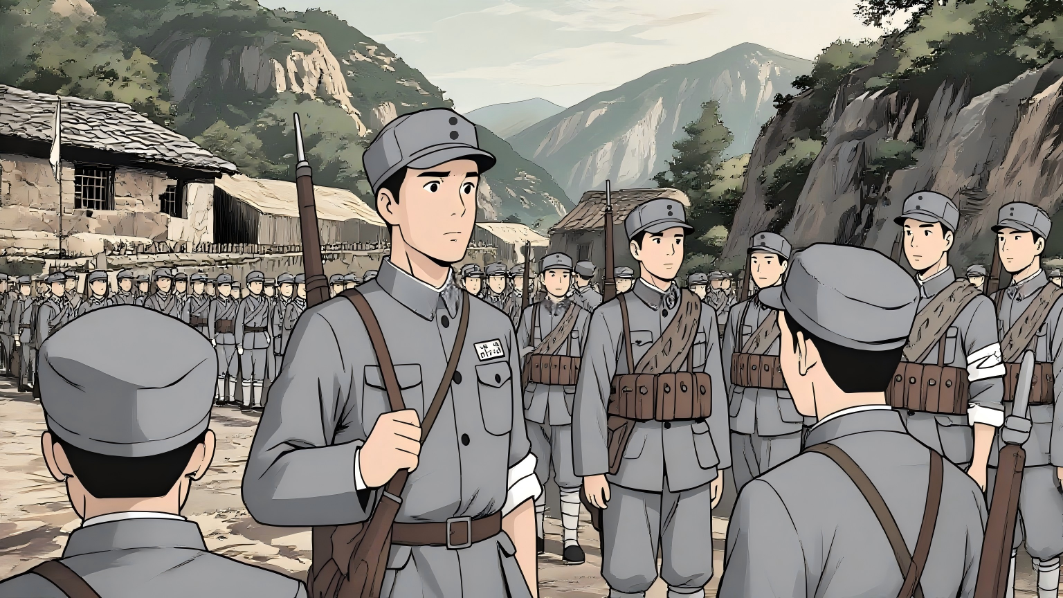 精兵简政AI配图